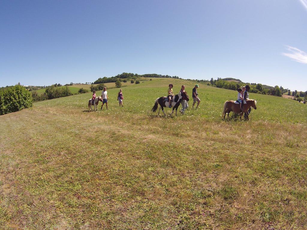 Vila La Ferme Couderc Castelnaud-de-Gratecambe Exteriér fotografie